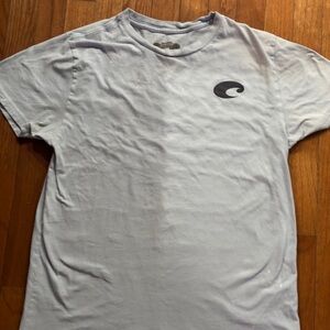 Costa Men's Soft Blue Short Sleeve Tee